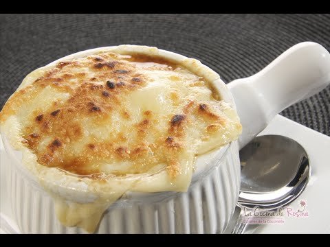 Receta de Crema de cebolla y queso