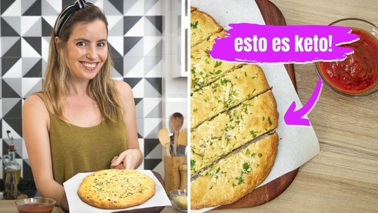 Receta de Pan de ajo keto