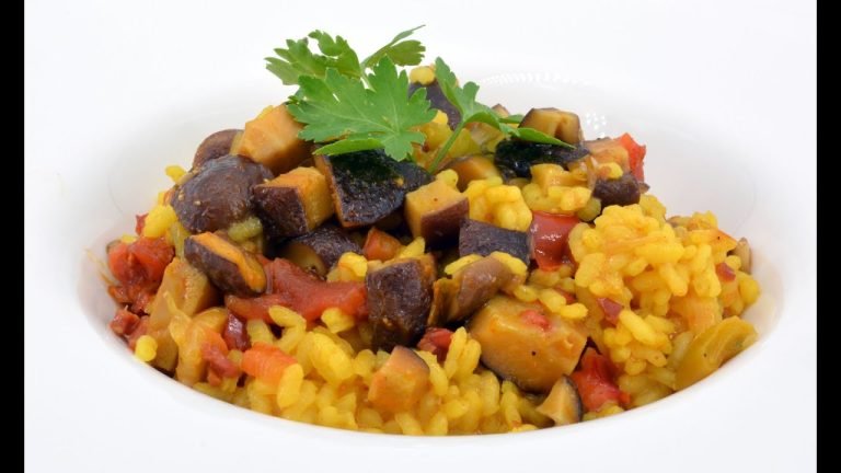 Receta de Arroz vegetariano