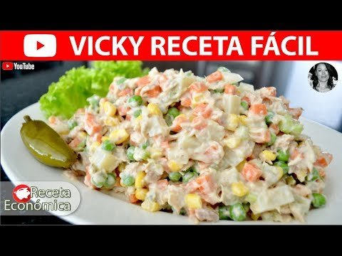 Receta de Ensalada de atún a la crema