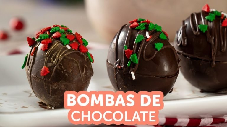 Receta de Bombas de chocolate