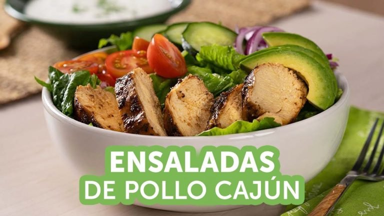 Receta de Ensalada de pollo cajún