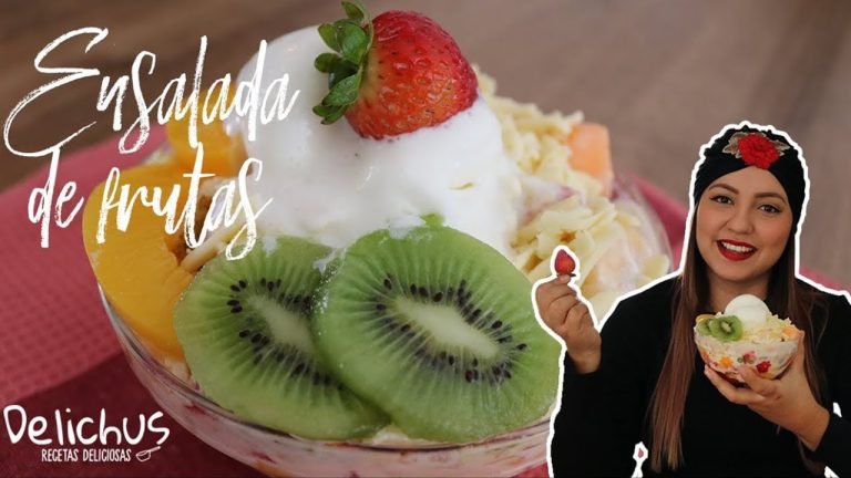 Receta de Ensalada de frutas colombiana