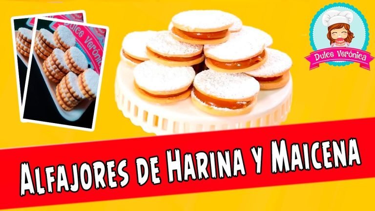 Receta de Alfajores de maicena y harina