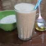 Licuado de amaranto y papaya