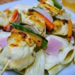 Receta de Pechuga de pollo al curry con arroz