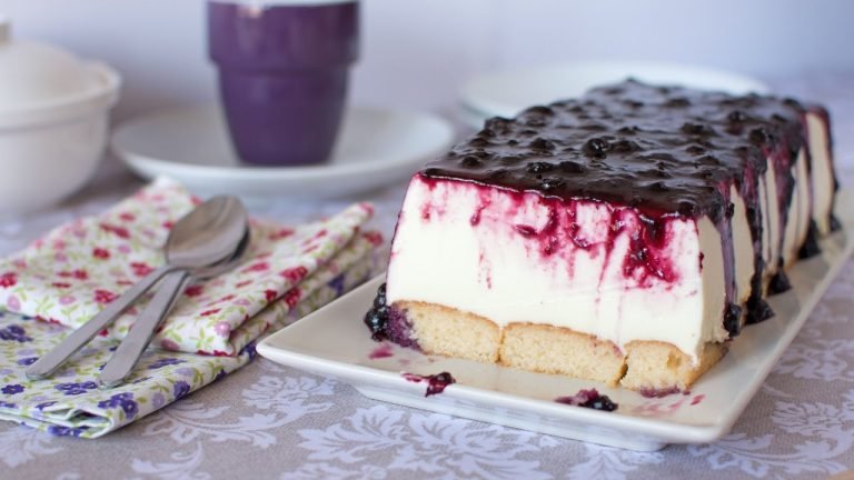 Receta de Tarta de queso con gelatina de limón