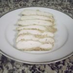 Receta de Pechuga de pollo rellena de jam&oacute;n y queso en salsa blanca