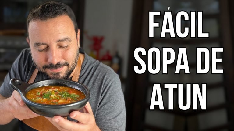 Receta de Sopa rápida de atún