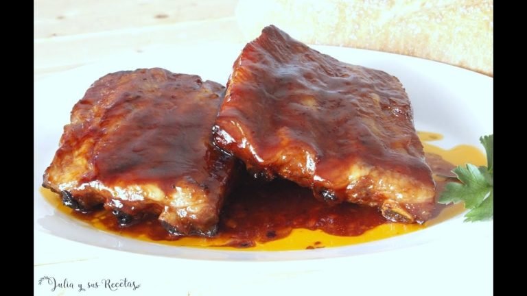 Receta de COSTILLAS DE CERDO A LA MIEL