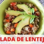 Receta de Ensalada con pi&ntilde;a y langostinos deliciosa