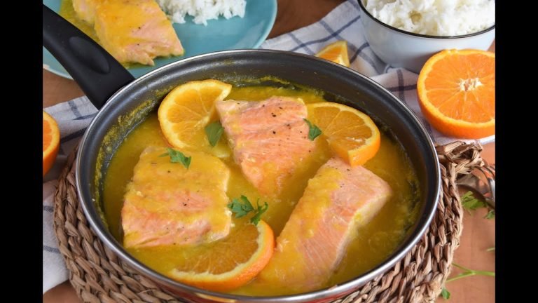 Receta de Salmón a la naranja