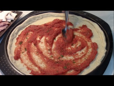 Receta de Pizza casera con ketchup