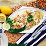 Receta de Merluza a la marinera con almejas y gambas