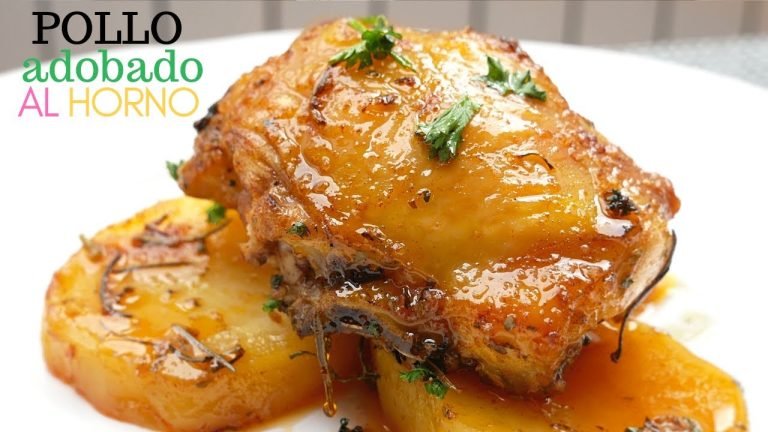 ▷ Receta de Pollo adobado al horno con patatas | Actualizado mayo 2023