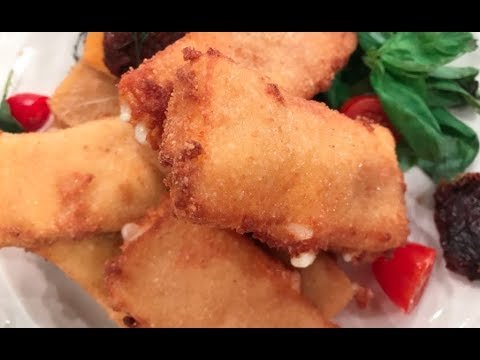 Receta de Muzzarelitas en milanesa