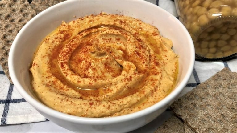 Receta de Hummus fácil