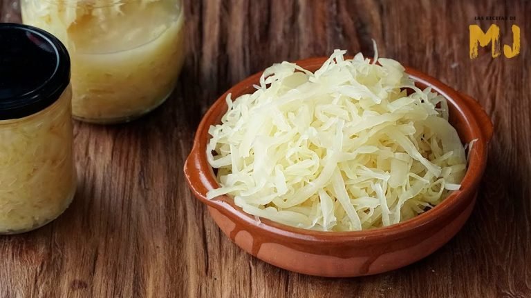 Receta de Chucrut casero