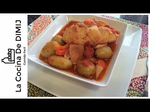 Receta de Cocido de pollo y verduras