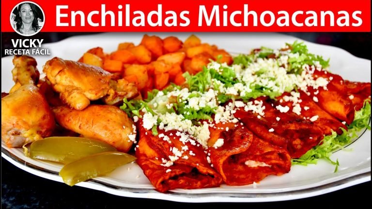 Receta de Enchiladas michoacanas