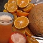 Licuado de amaranto y papaya