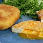 Receta de Tortilla de patatas y gambas jugosa
