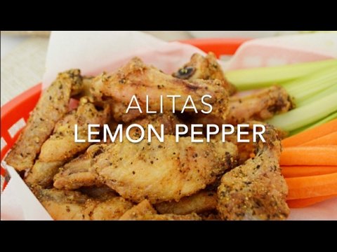 Receta de Alitas de pollo lemon pepper