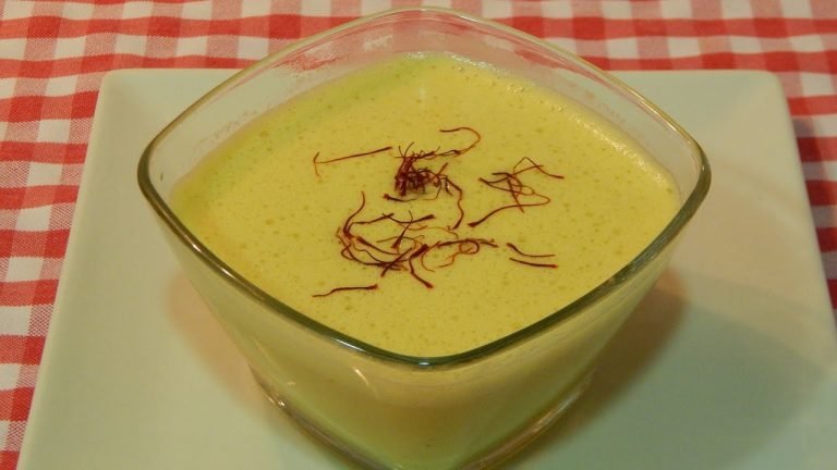 Receta de Salsa crema de azafrán