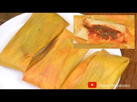 Receta de Tamales de elote y carne