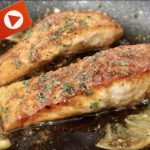 Receta de Salm&oacute;n al horno con naranja y miel