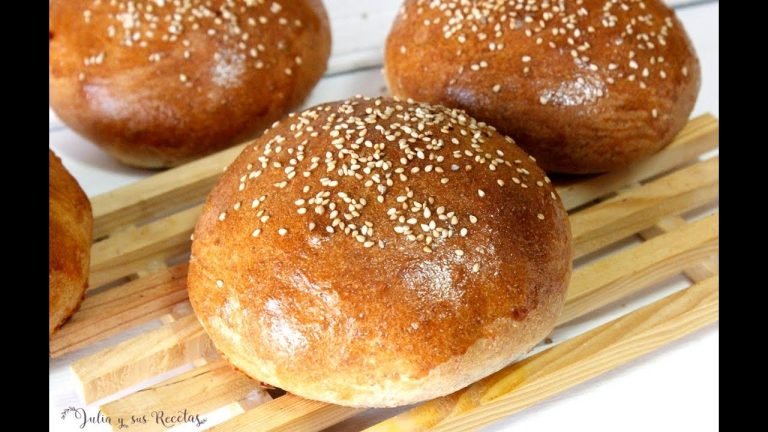 Receta de Pan de hamburguesa integral