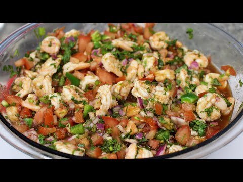 Receta de Ceviche guatemalteco de camarón