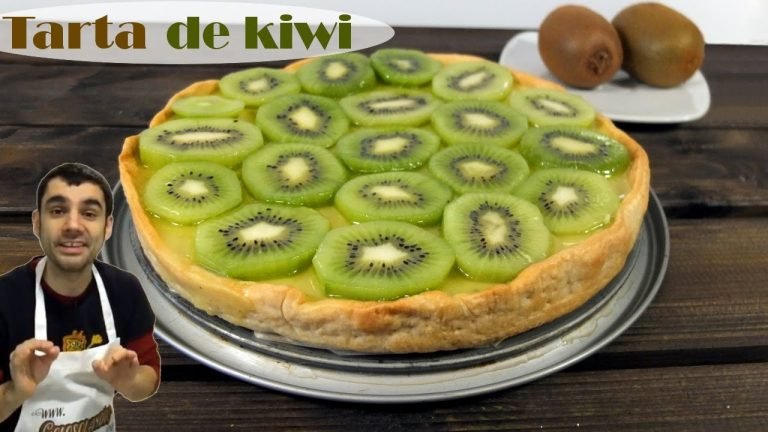 Receta de PASTEL DE KIWI
