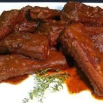 Receta de Salchichas con pur&eacute; de patata y queso