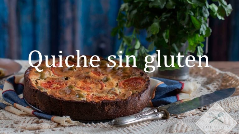 Receta de Quiche sin gluten ni lactosa