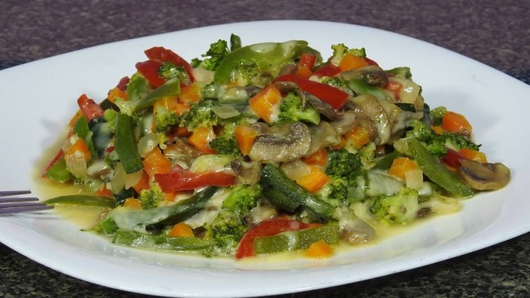 Receta de Alambre vegetariano