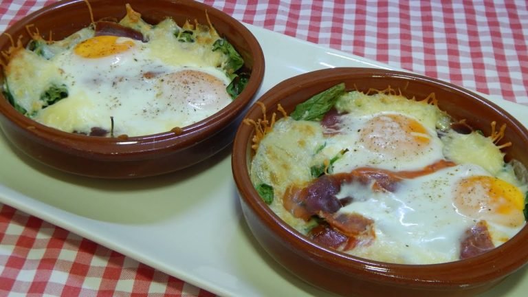 Receta de Huevos en cazuela