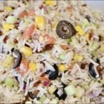 Receta de Ensalada de aguacate con pepino y tomate