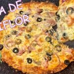 Receta de Pizza casera con pollo jam&oacute;n y huevo