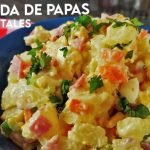 Receta de Ensalada con pi&ntilde;a y langostinos deliciosa