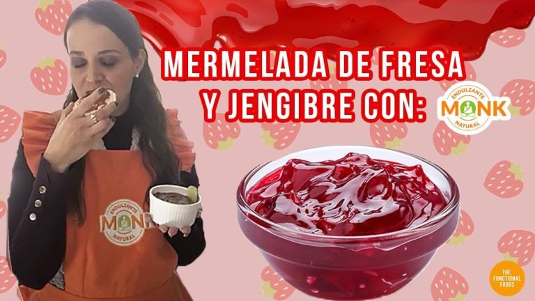 Receta de Mermelada de fresa con manzana y jengibre