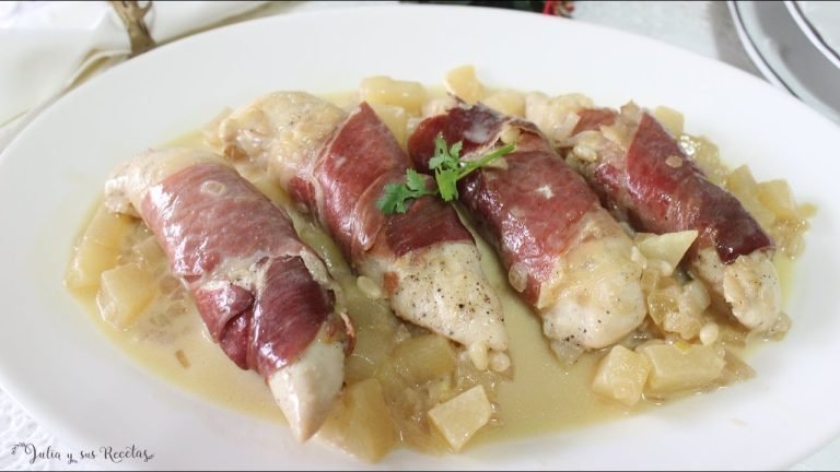 Receta de Jamón al champán