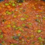 Receta de Arroz con pollo y guisantes