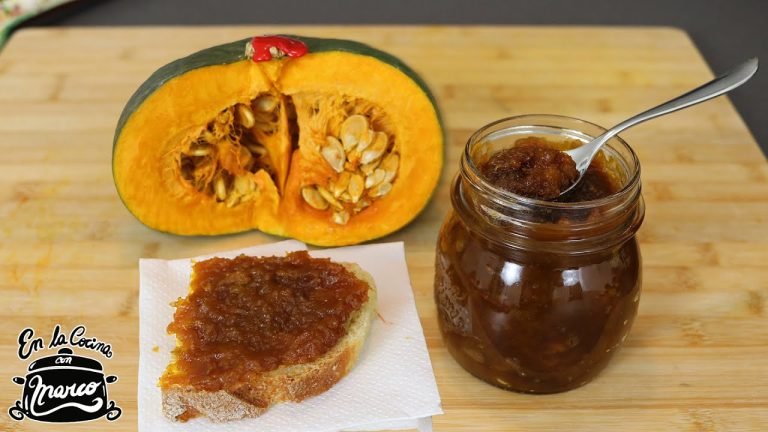 Receta de Dulce de calabaza o zapallo