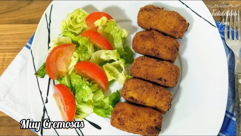 Receta de Croquetas de pollo y jengibre