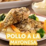 Receta de Pollo con lim&oacute;n y cebolla al horno