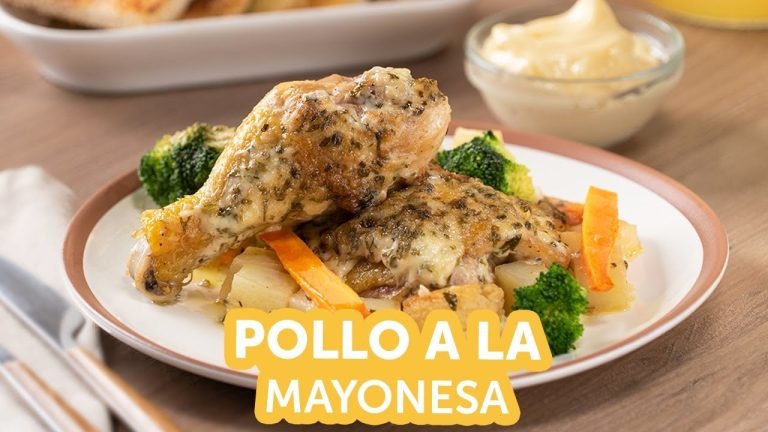 Receta de Pollo con mayonesa
