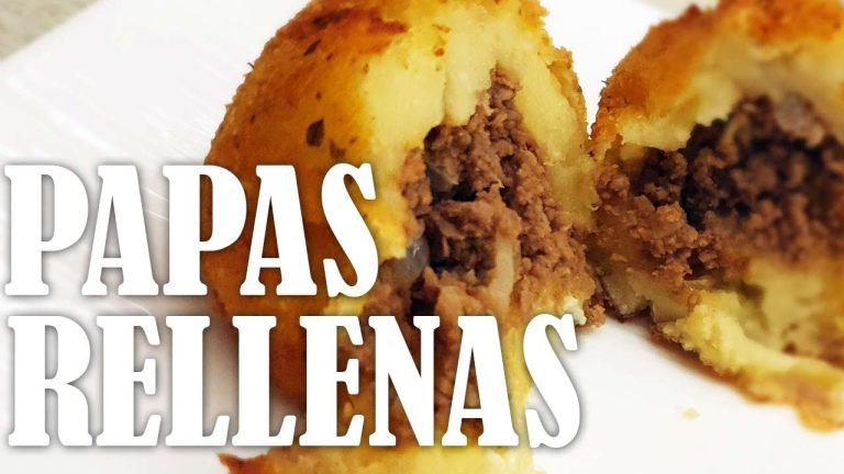 Receta de Papas rellenas de carne molida