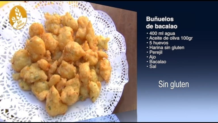 Receta de Buñuelos de bacalao sin gluten