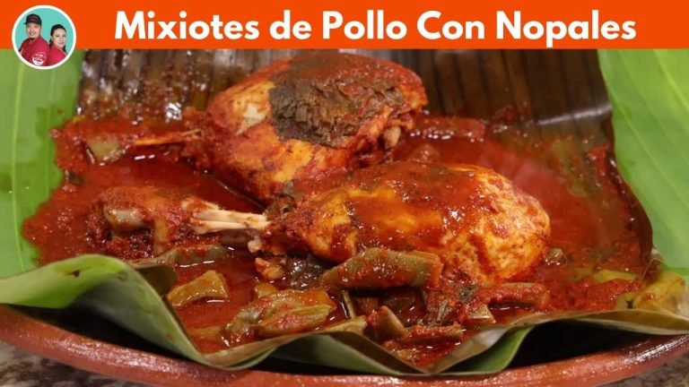 Receta de Mixiote de pollo